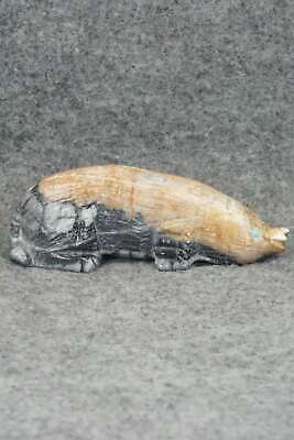 Mole Zuni Fetish Carving - Derrick Kaamasee
