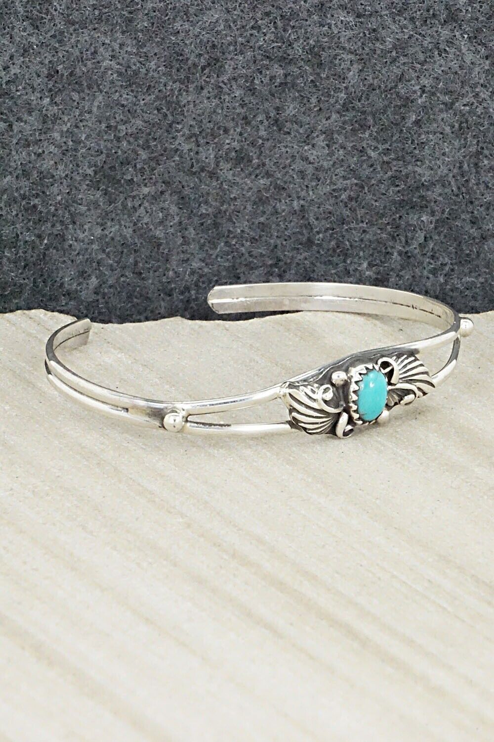 Turquoise & Sterling Silver Bracelet - Judy Largo
