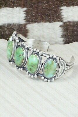 Turquoise and Sterling Silver Bracelet - Thomas Yazzie