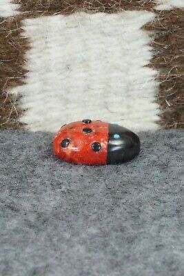 Lady Bug Zuni Fetish Carving - Reynold Lunasee