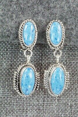 Lapis & Sterling Silver Earrings - Jan Mariano