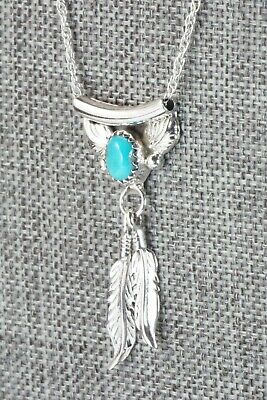 Turquoise & Sterling Silver Necklace - Sharon McCarthy
