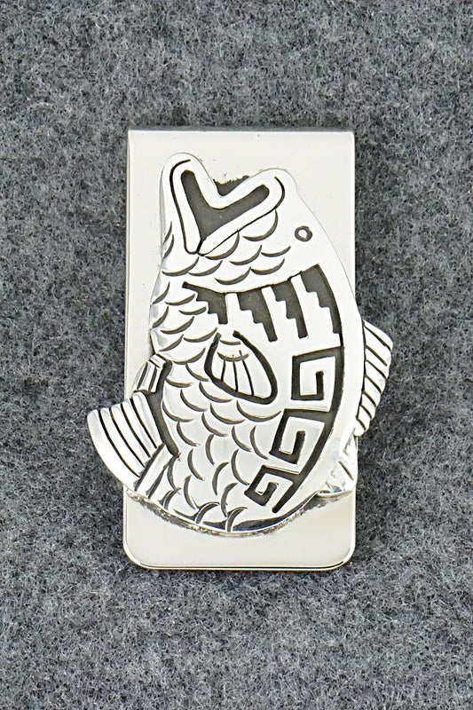 Sterling Silver & Stainless Steel Money Clip - Sonny Gene