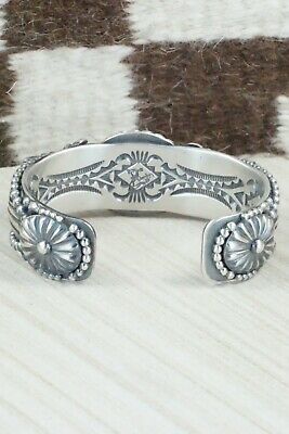 Turquoise & Sterling Silver Bracelet - Delbert Gordon