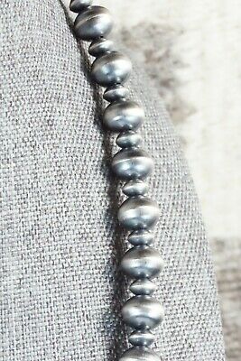 Sterling Silver Navajo Pearl Necklace - Preston Haley