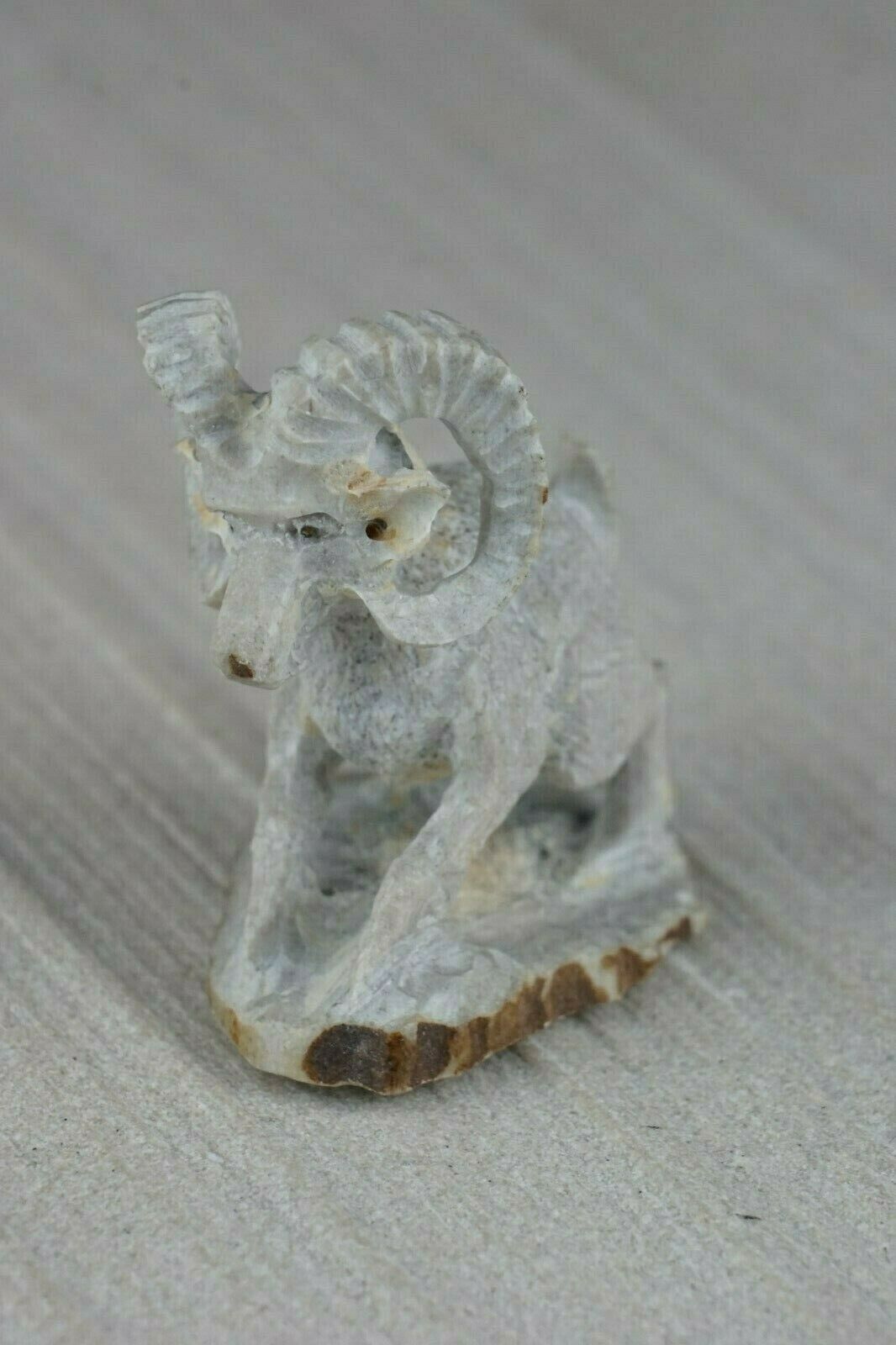 Ram Zuni Fetish Carving - Lewis Malie Jr. - High Lonesome Trading