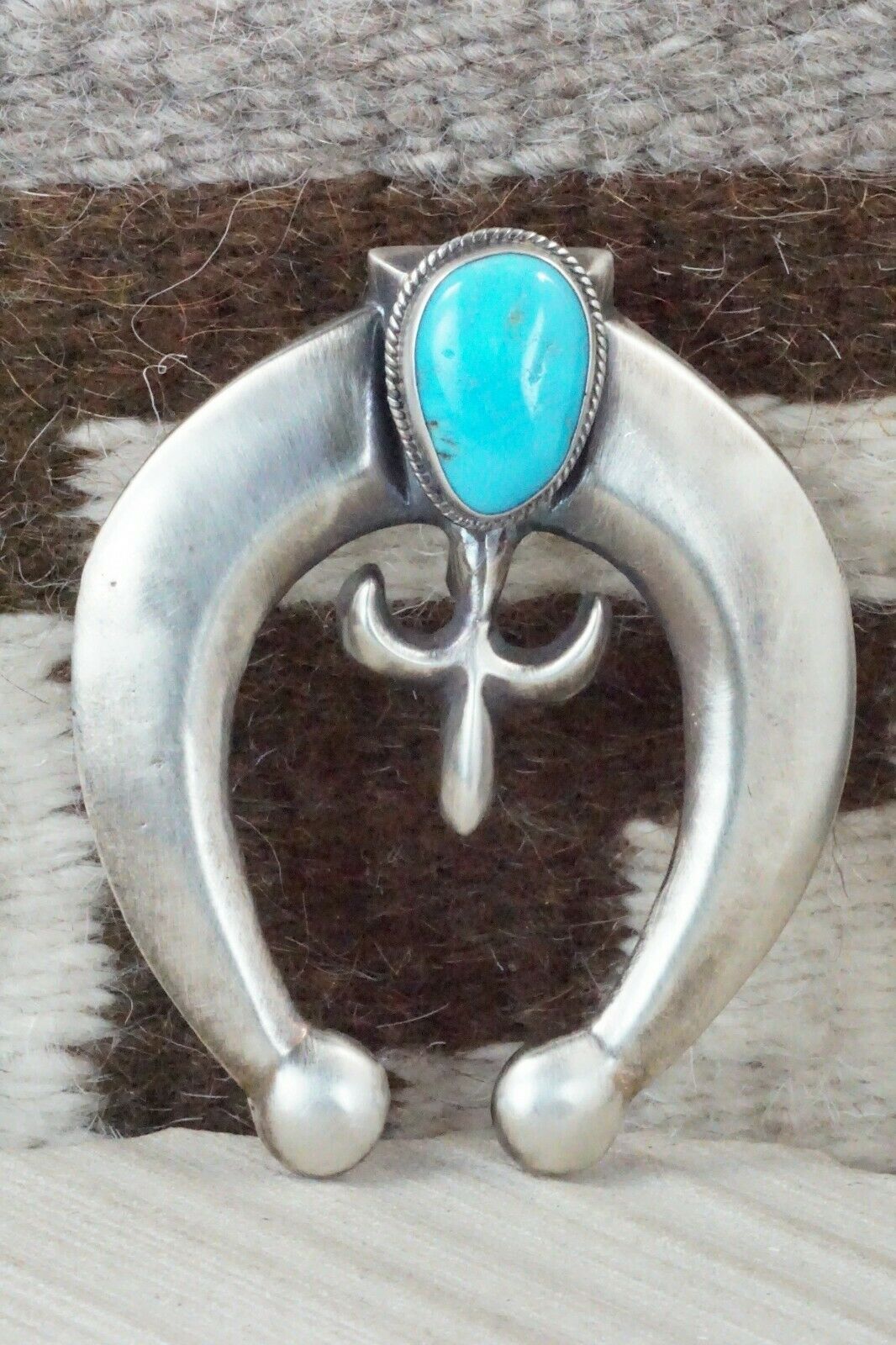 Turquoise and Sterling Silver Naja - Randy Roberts