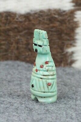 Corn Maiden Zuni Fetish Carving - Carl Etsate