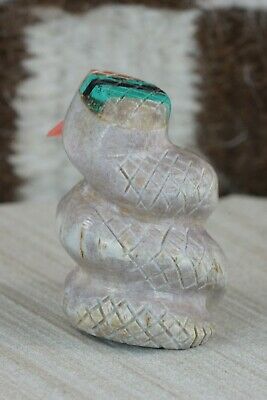 Rattle Snake Zuni Fetish Carving - Brandon Phillips