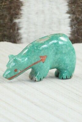 Bear Zuni Fetish Carving - Andres Quandelacy