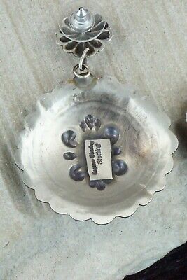 Sterling Silver Necklace and Earrings Set - Eugene Charley