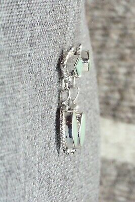 Turquoise & Sterling Silver Earrings - Bucky Belin