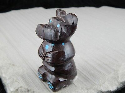 Bear Zuni Fetish Carving - Ashley Laiwakete - High Lonesome Trading