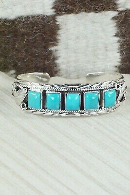 Turquoise & Sterling Silver Bracelet - Davey Morgan