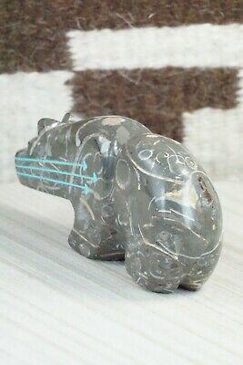 Bear Zuni Fetish Carving - Bernard Laiwakete - High Lonesome Trading