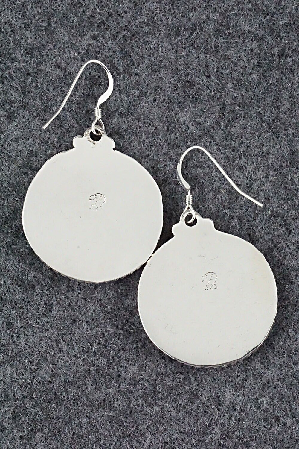 Turquoise & Sterling Silver Earrings - Genevieve Francisco
