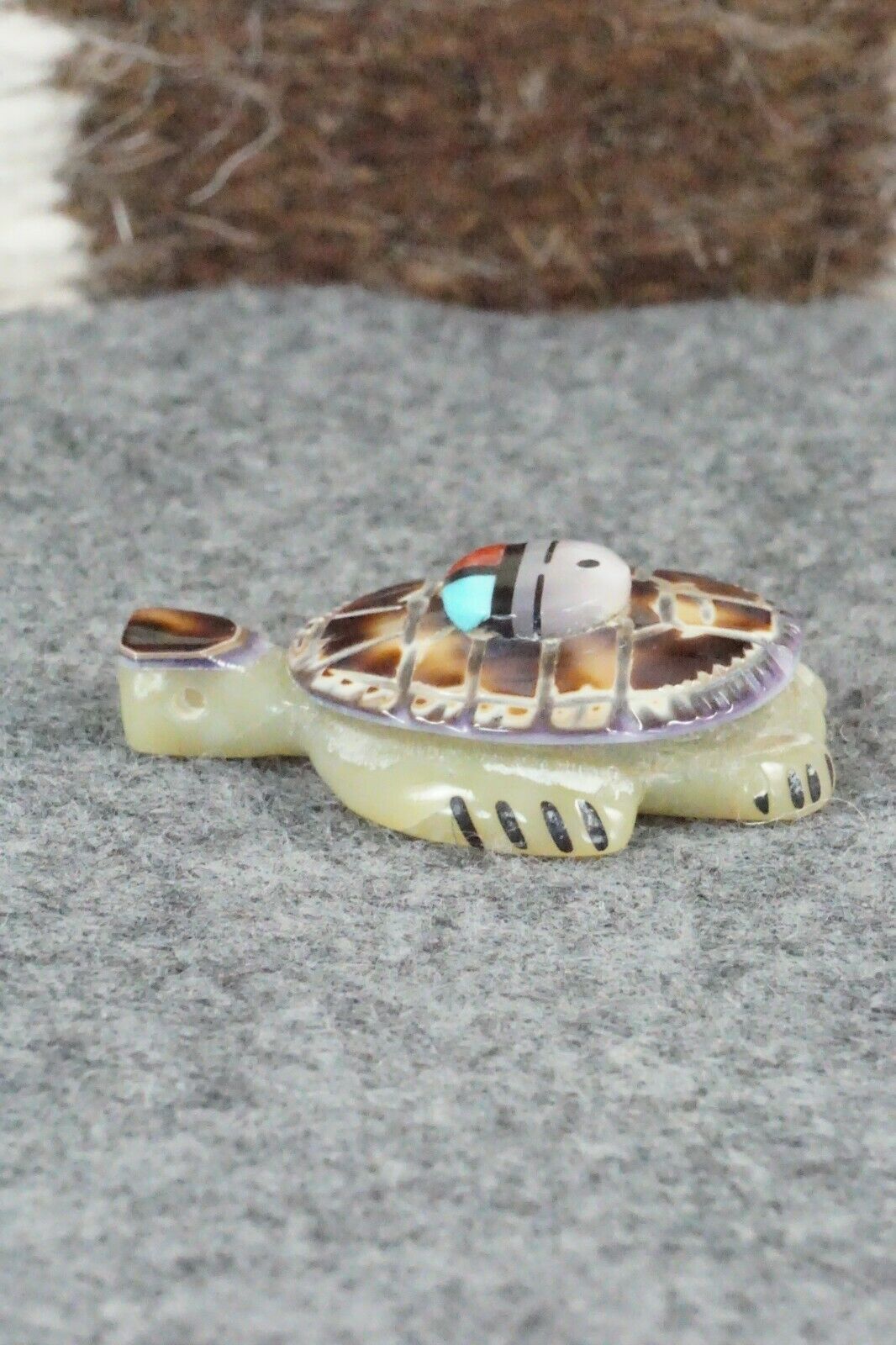 Turtle Zuni Fetish Carving - Darrin Boone