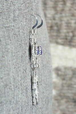 Lapis & Sterling Silver Earrings - Harris Largo