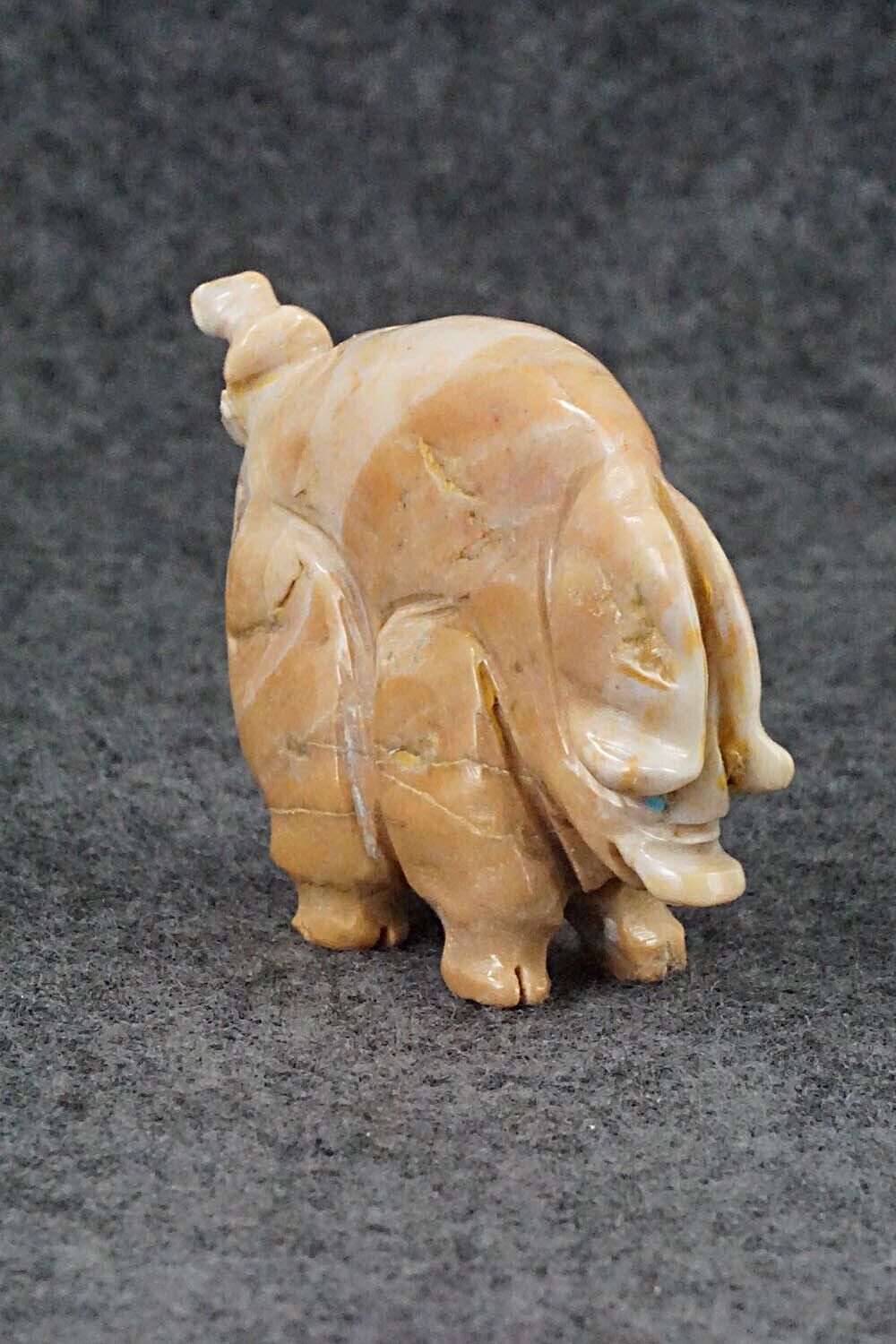 Pig Zuni Fetish Carving - Stanton Hannaweeke