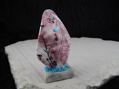 Corn Maiden Zuni Fetish Carving - Gloria Chattin - High Lonesome Trading