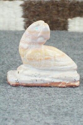 Parrot Zuni Fetish Carving - Vance Cachini