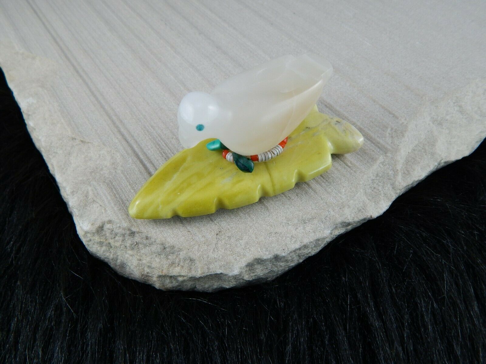 Bird- Zuni Fetish Carving - Cameron Kallestewa - High Lonesome Trading