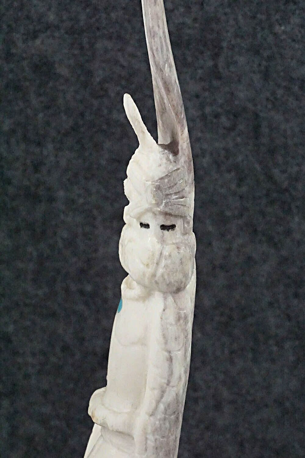 Shalako Dancer Zuni Fetish Carving - Maxx Laate
