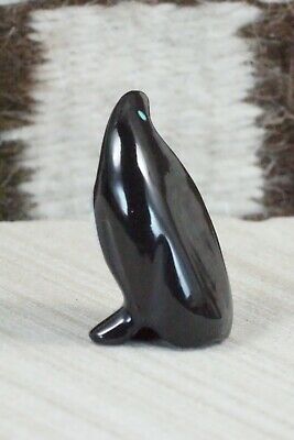 Penguin Zuni Fetish Carving - Calvert Bowannie
