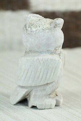 Owl Zuni Fetish Carving - Allison White