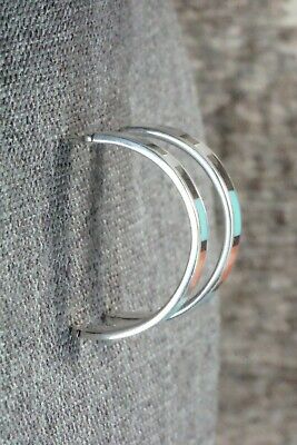 Multi Stone Inlay & Sterling Silver Earrings - Robin Chavez