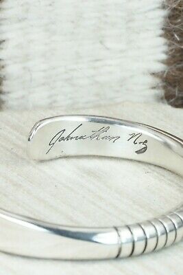 Sterling Silver Bracelet - Jonathan Nez