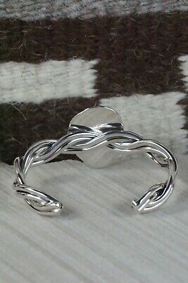 Navajo Turquoise and Sterling Silver Bracelet - Samuel Yellowhair