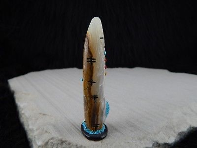 Corn Maiden Zuni Fetish Carving - Stuart Quandelacy - High Lonesome Trading