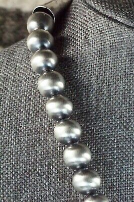 Turquoise & Sterling Silver Pearl Necklace - Jan Mariano - High Lonesome Trading
