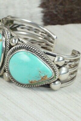 Turquoise & Sterling Silver Bracelet - Rick Martinez
