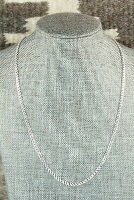 Sterling Silver Chain Necklace - Sterling Silver 18"