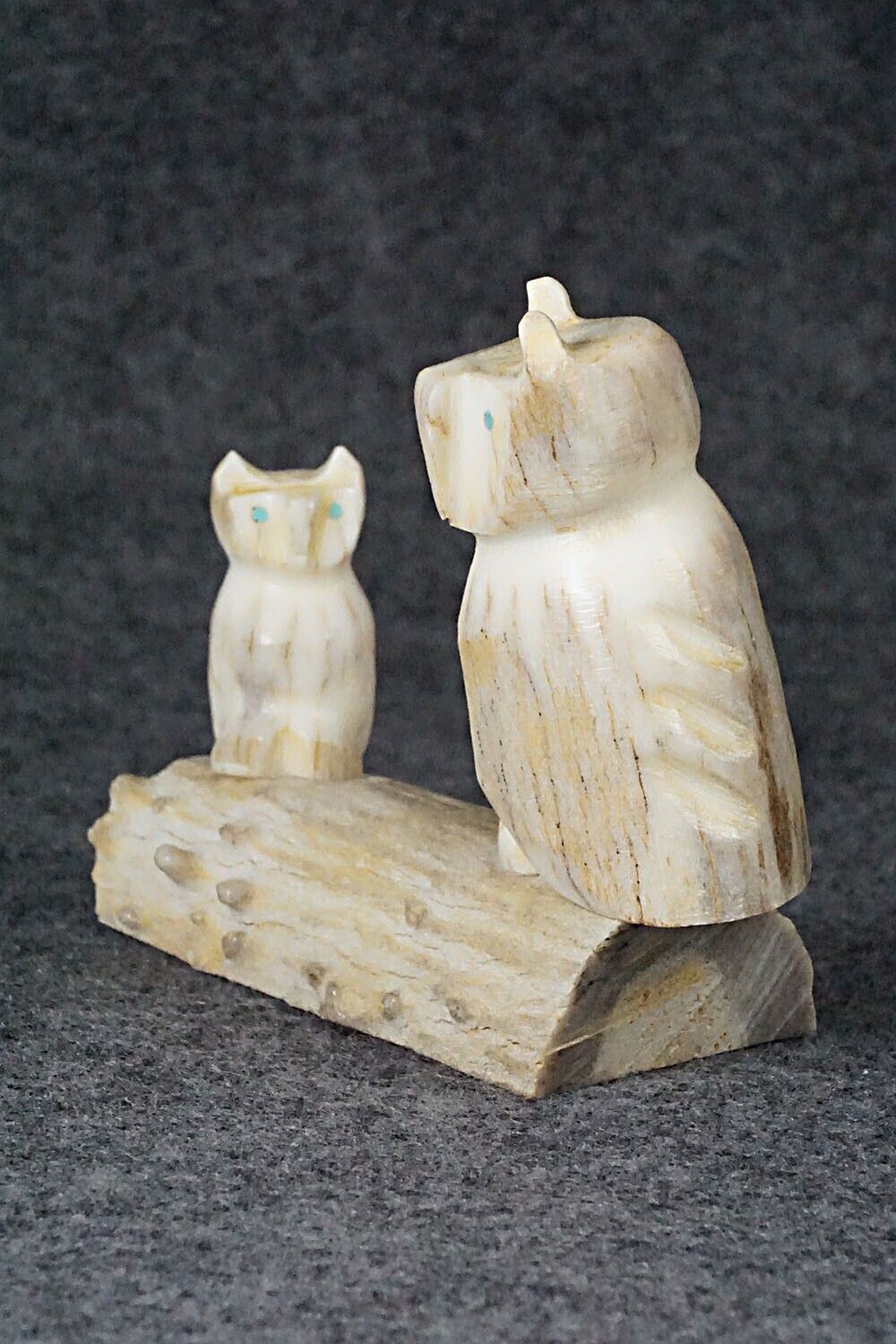 Owl Zuni Fetish Carving - Brandon Phillips