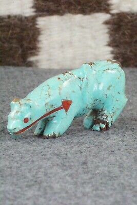 Mountain Lion Zuni Fetish Carving - Andres Quandelacy