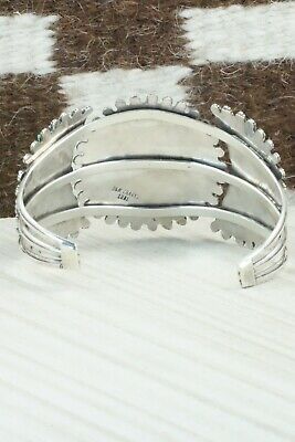 Turquoise & Sterling Silver Bracelet - Merlinda Chavez