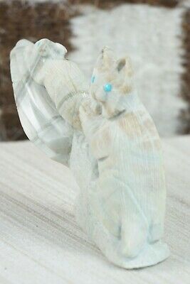Bobcat Zuni Fetish Carving - Colin Weeka