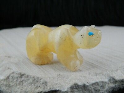 Bear Zuni Fetish Carving - Jon Quam - High Lonesome Trading