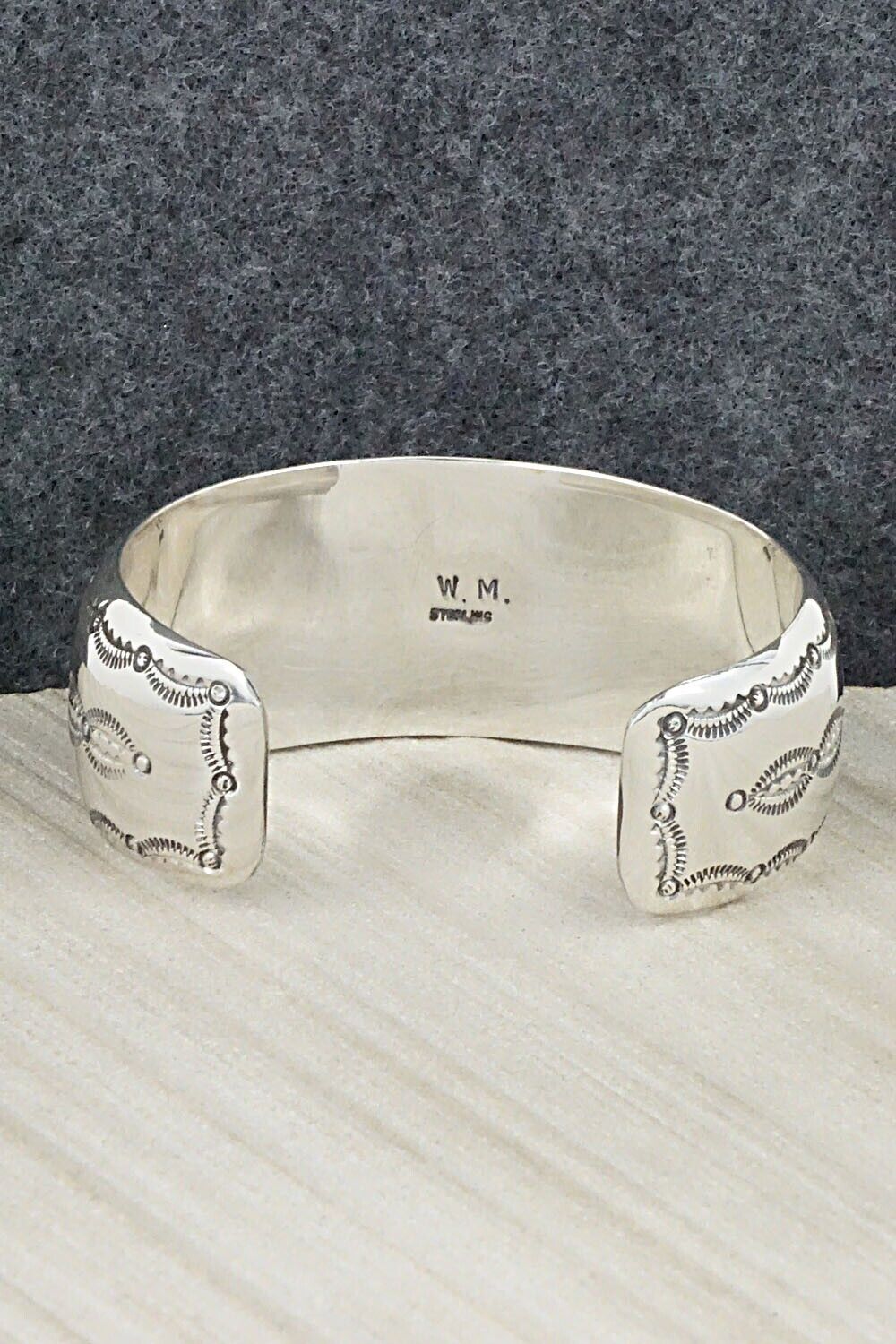 Turquoise & Sterling Silver Bracelet - Wilbert Muskett Sr.