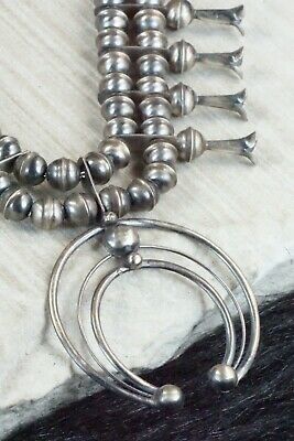 Sterling Silver Squash Blossom & Earrings Set - Phil Garcia