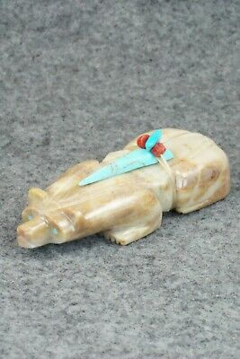 Badger Zuni Fetish Carving - Alex Tsethlikai