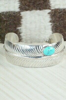 Turquoise & Sterling Silver Bracelet - Aaron Davis