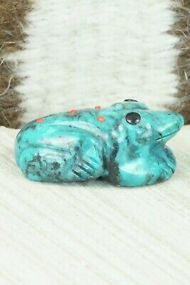 Frog Zuni Fetish Carving - Reynold Lunasee