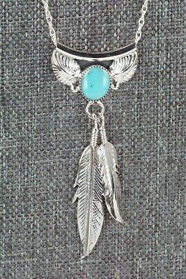 Turquoise & Sterling Silver Necklace - Sharon McCarthy