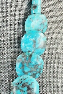 Turquoise & Sterling Silver Necklace - Joe Garcia