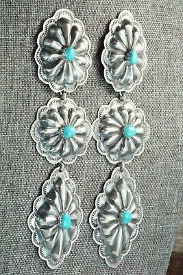 Turquoise & Sterling Silver Earrings - Rita Lee