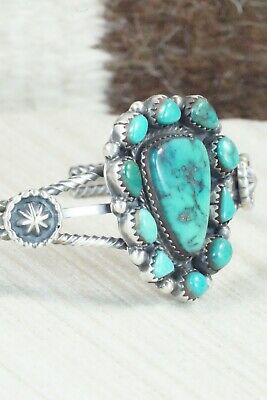Turquoise & Sterling Silver Bracelet - Roberta Begay
